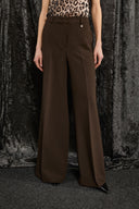 Pantalone fondente a gamba dritta