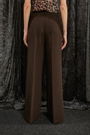 Pantalone fondente a gamba dritta