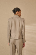 Completo sartoriale con blazer monopetto